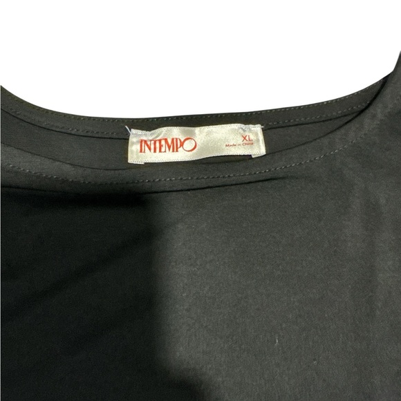 Black Asymmetrical Sheath Dress for Cocktail - Picture 5 of 8